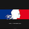 Marianne et drapeau